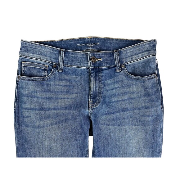 Chico's Straight Leg Jean Size US 4 short (0S) Mid-Rise Ankle Jeans - Picture 3 of 8